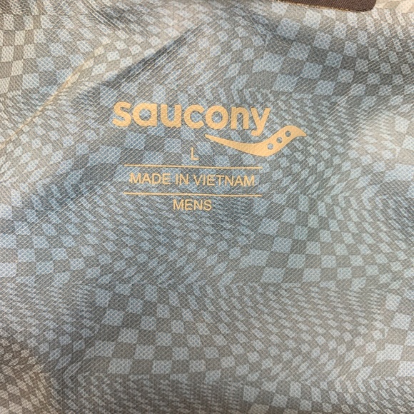 Saucony Men’s Two-Tone Blue and Gray Jacket - Picture 7 of 9